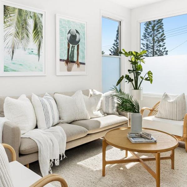 coastal style living area